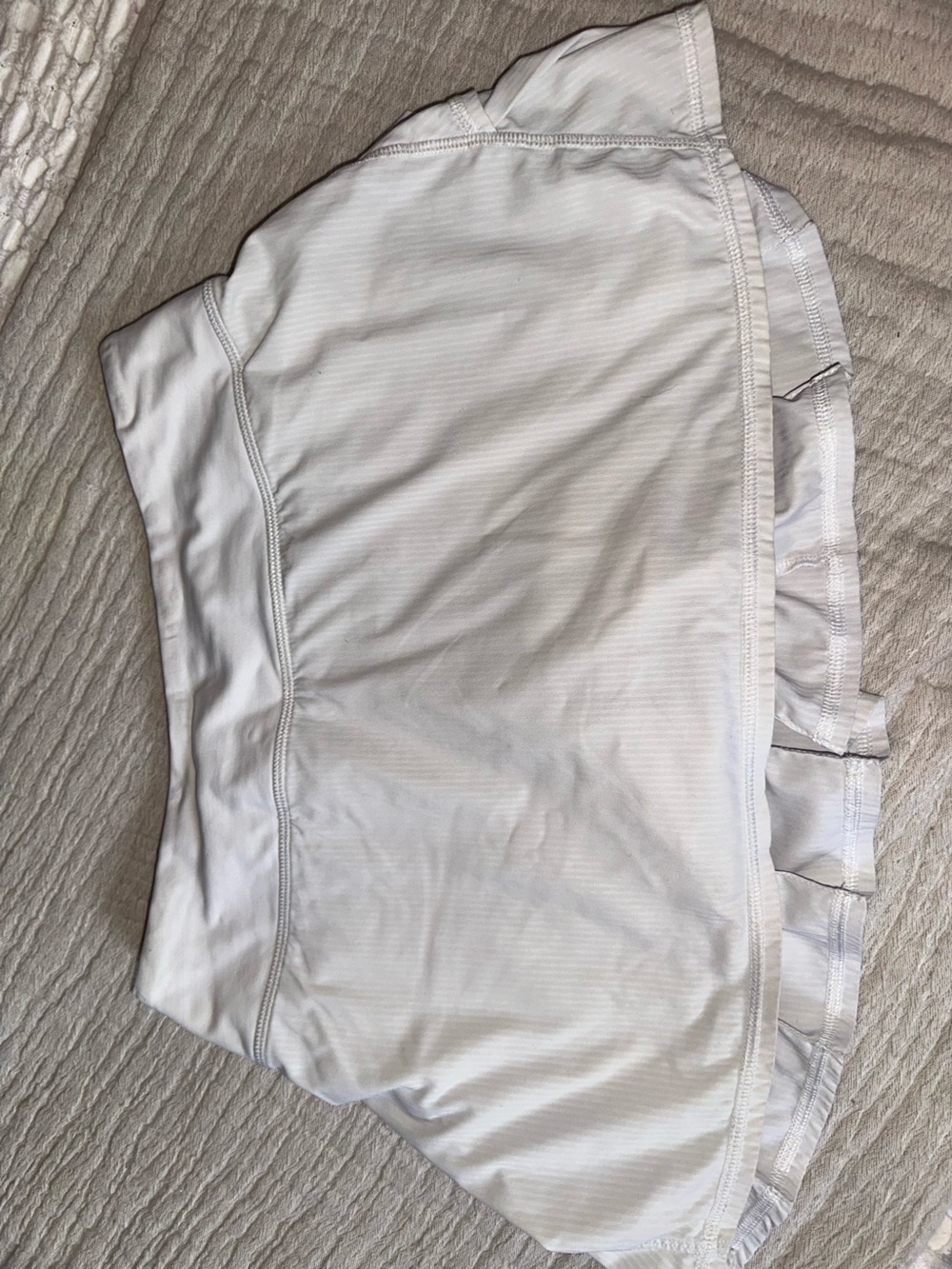 lululemon athletica White Women's Athletic Skort size 4 light gray